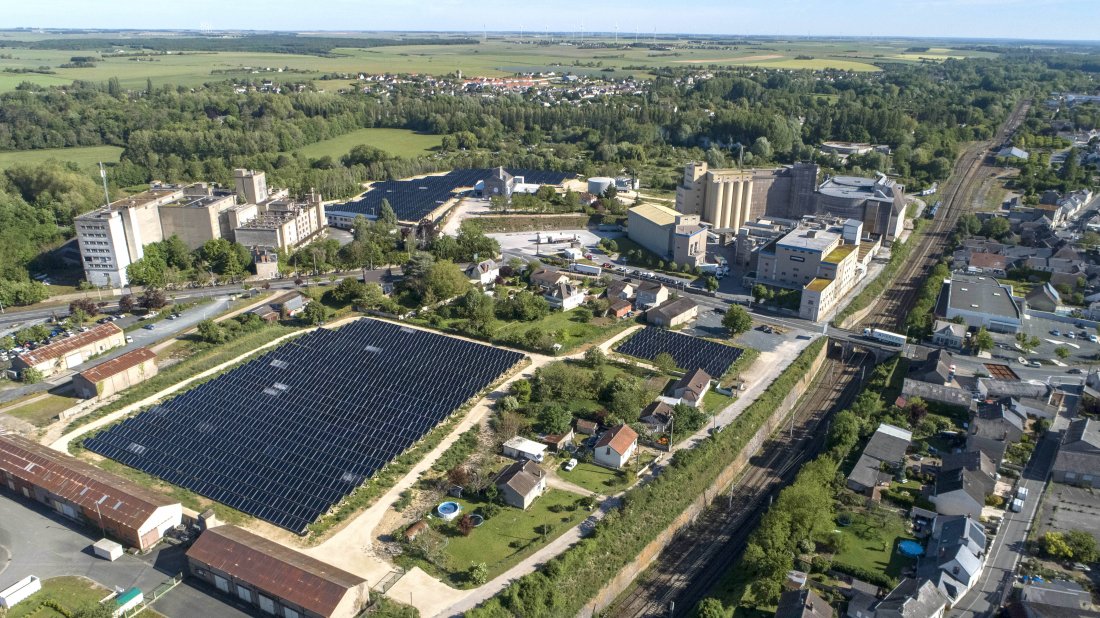 Malterie Boortmalt vue aérienne